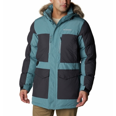 Columbia Zimowy Parka Marquam Peak Fusion (Omni-Heat Infinity) niebieski męski